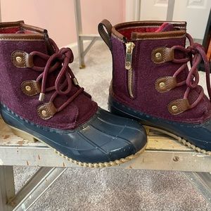 Tommy Hilfiger Purple duck Duck Boots